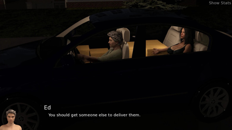 Porny Games: Project hot wife - Extra bumpy car ride  (44)