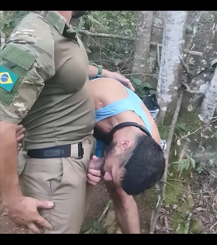 TpowerX: Sucking the Cop's Huge Cock