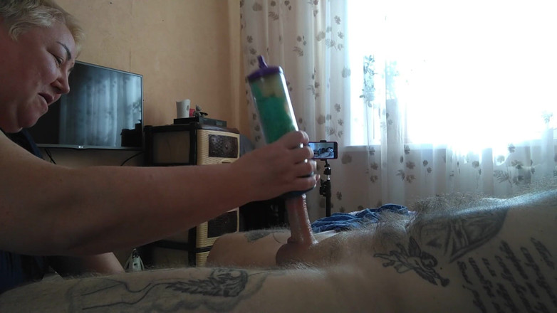 Zona901: Pomógł mi spust, szarpiąc mojego kutasa.
