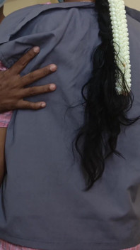 Tamilisches mädchen uniform, romantik und fick