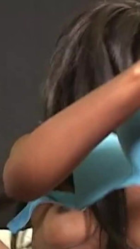 Beautiful Black Girl Marie Chantelle Savors Cum in Mouth After a Prolonged Girl Masturbation Indulgence