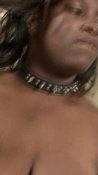 Fat Ebony Dominated to Suck