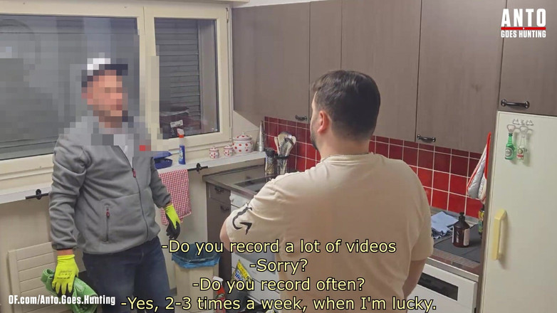 Anto goes hunting: I Convince This Handsome Straight Married Plumber to Try His...