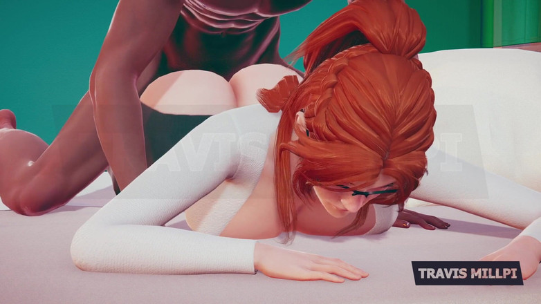 TravisMillpi: 사무실 판타지 안경을 쓰고 기어다니는 Thicc 빨간 머리 교수, 셔츠 쪼이는, 태도 장난 꾸러기