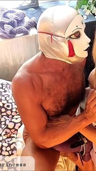 सेक्सी Lavender में Domslut, मेगा स्ट्रैपआन डिल्डो, लैटिनो के साथ अपनी रंडी की नकली लंड बांधकर गांड चुदाई, mrhankeystoys द्वारा carmen Harness के साथ