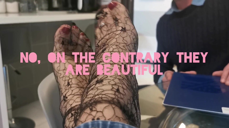 Yvonne: Nylonsohlen-liebhabern gewidmet