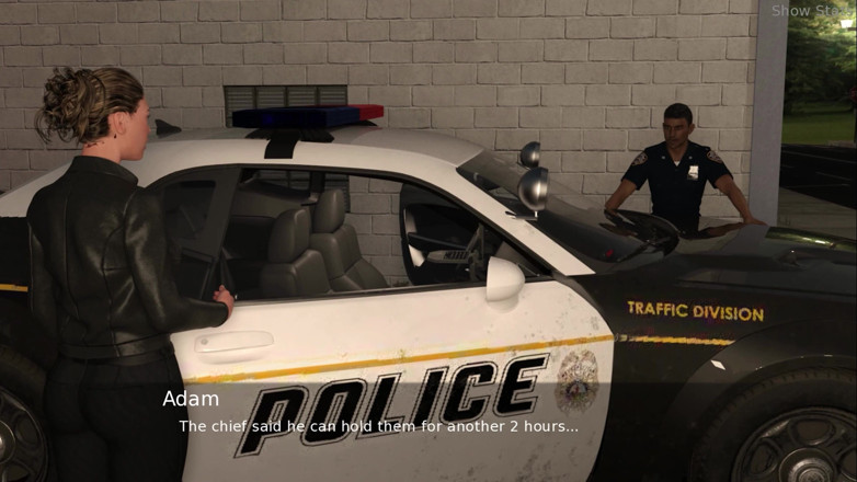 Porny Games: Projekt gorąca żona - Dotykanie seksownej policjantki (34)