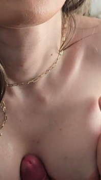Please Stepdad! Fuck My Tits and Cum on My Body!