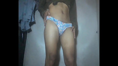 Virgieclean: Gay Twink Wanking at Home With Panty