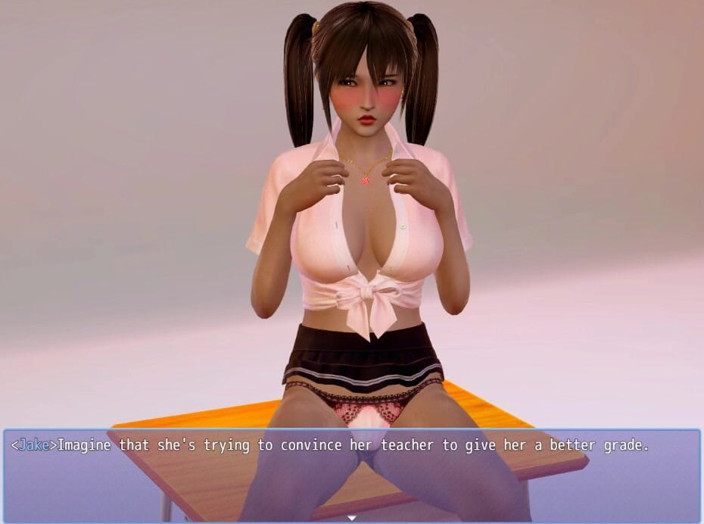 XXX Games Bunk: 成長の大きさ - ゲームプレイ - ロールプレイ - 学生としてのコスプレ - フォトシュート3