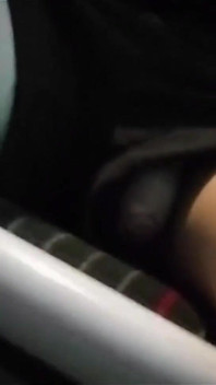 Bus Boy Shows His Uncut Dick Sticking Out of His Too-short Shorts, Freeballing Discretly, Shyly Revealing His Foreskin