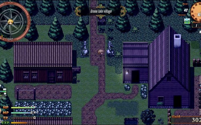 Cumming Gaming: Хвост желания фембой хентай игра, эпизод 7 милфа-эльфа насмехается над своим крошечным гоблиновым членом!