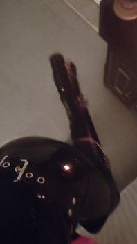 Full Latex Moments Before I Fuck Your Pussy with My Strap-on - Mistress Julia