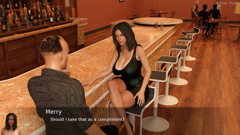 Porny Games: Project hot wife - Getting out to the pub (43)