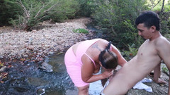 Lexly_16: Я смокчу незнайомця на відкритому повітрі з великою спермою