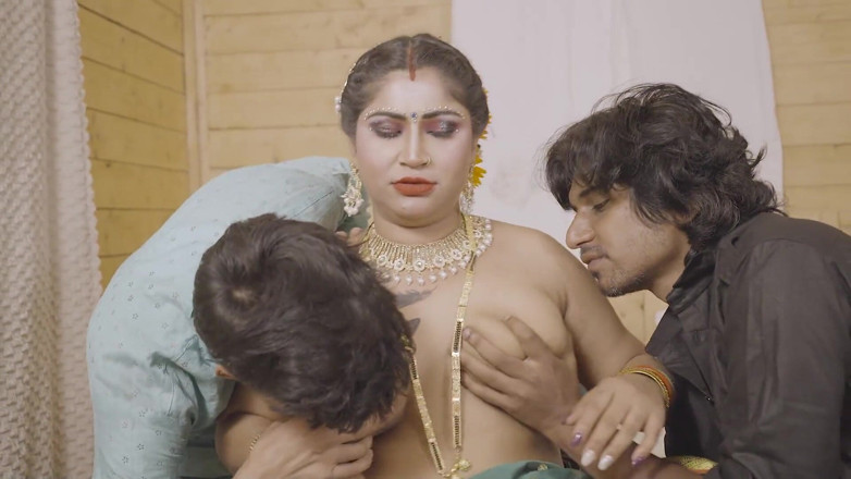 Uncutadda: Suhagrat with Step Brother, a Sexy Hardcore Threesome Sex Story