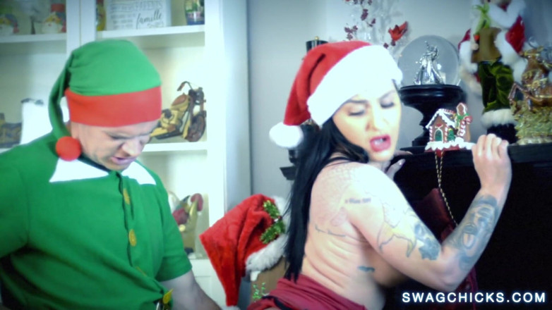 Criss Simon: Bad elf fucking Lisa-Marie Jane