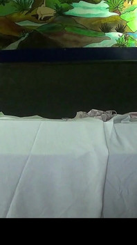 Święty Mikołaj przeszedł rolkę na blondynkę