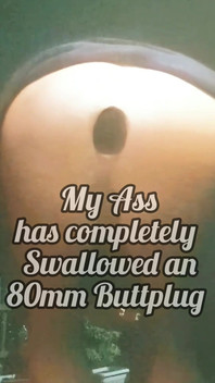 Buttplug 80mm