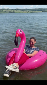 Yes, I’m Really Floating Around in Leggings