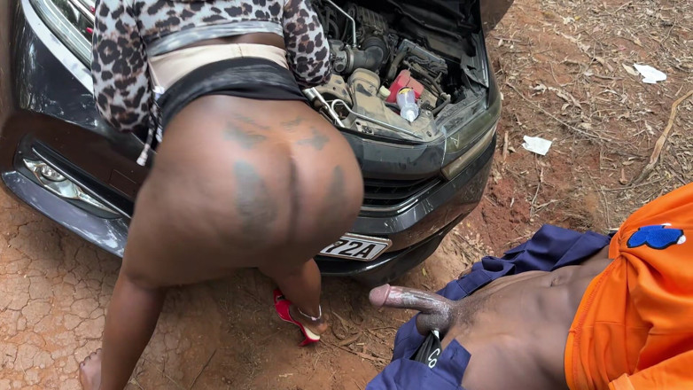 mombasapornstar: Naughty Mechanic and the Boss Lady