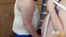 Bearfilms, gros ours poilus, hardcore après un anulingus