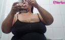 Riderqueen BBW Step Mom Latina Ebony: Niewierna żona nakłada makijaż, aby pieprzyć się ze swoim kochankiem