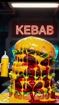 Video divertente cook, animazione