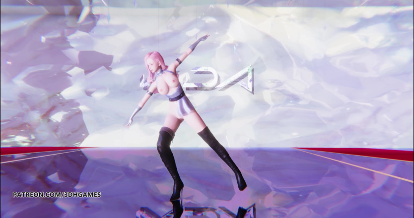 3D-Hentai Games: KDA - เต้นเปลือยกายเพิ่ม Ahri Akali Evelynn Kaisa Kda Seraphine All Out