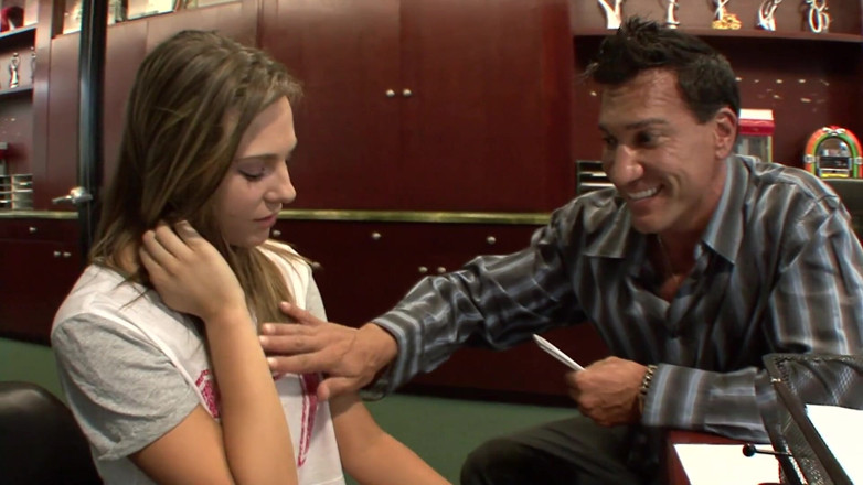 Dirty fantasy: Cute Teen Is Infatuated with Her Stepdad