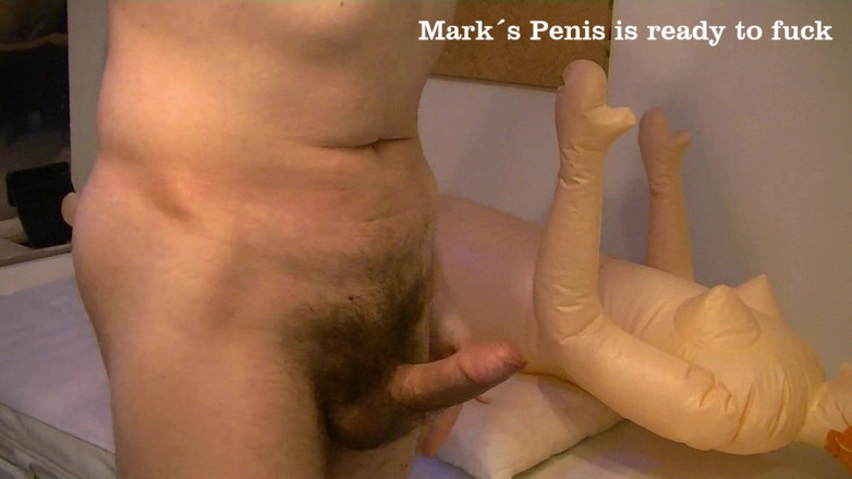 Mark Hannes: Секс-лялька, секс-мастурбація в ліжку