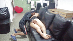 FLACO: Semasa berehat, ayah tiri membangunkan saya untuk mengongkek pepek besar...