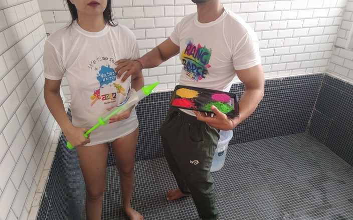 Hornycouple149: Holi Special: fratello scopata forte saara anale mentre lei vuole...