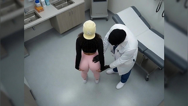 Animate golden: Petite Big Ass Girl Twerking in Tight Pink Leggings and...