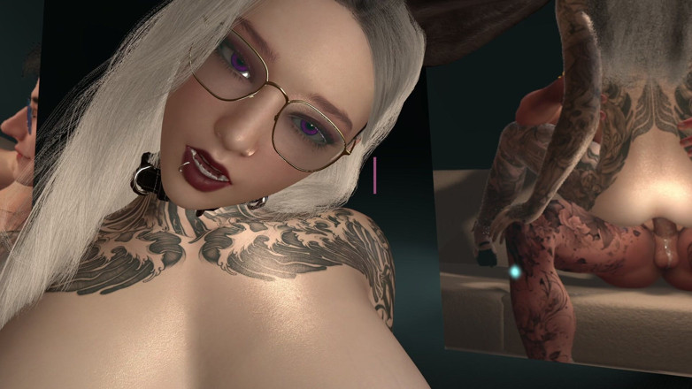 PixelAftDark: Anal Riding by Tattooed Slut