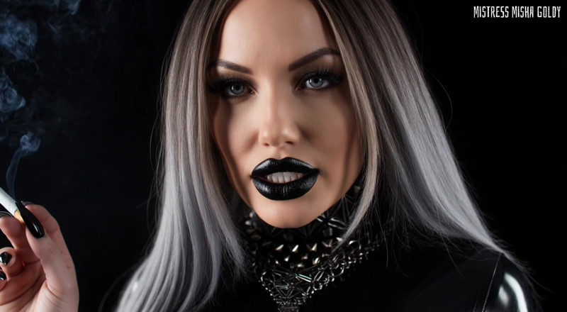 Goddess Misha Goldy: Ela perde toda vez que eu decido que você é meu....