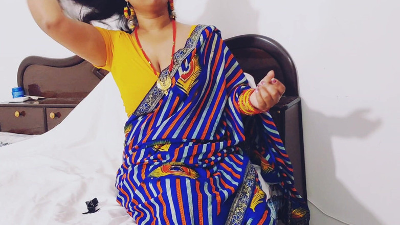 Hotty Jiya Sharmaa: Kåta Devar knullar underbara nygifta indiska bhabhi