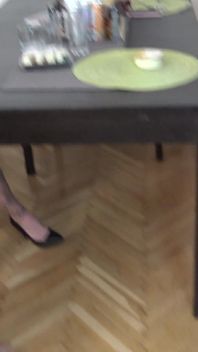 Slave Girl Lexi Feedong of Floor