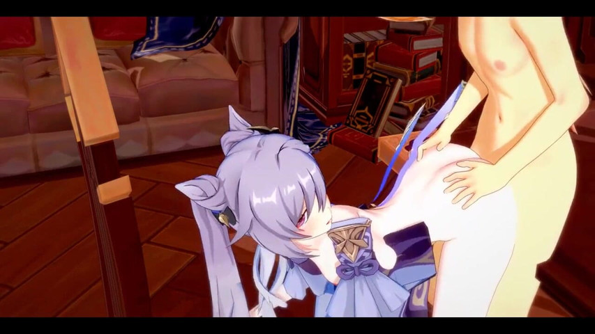 Genshin Impact Hentai - Aether X Ganyu Handjoob and Fucked - Japanese Asian Manga Anime Game Porn (HentaiTubes)