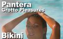 Edge Interactive Publishing: Pantera-bikini: strip, roze vibreren, plassen