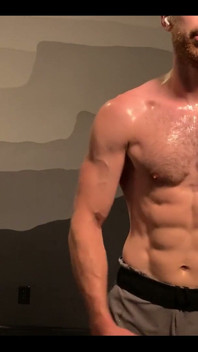 Post Workout Flex & Strip!