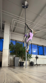 Do You Like My New Poledance Trick?follow Me for Mor Wild Content Now.