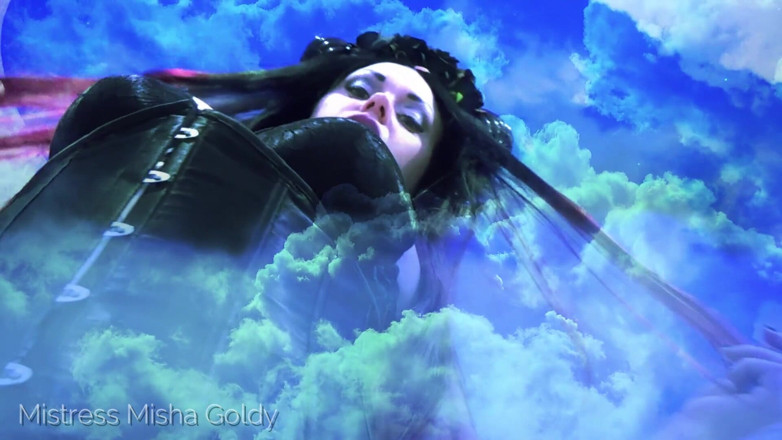 Goddess Misha Goldy: Obří succubus tě udělá a drtí tě