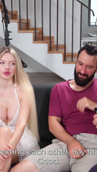 Angelica Heaven - Na een hartverwarmend interview is deze barbie-slet blij om kont en mond te krijgen van Lando Ryber en Sam Garro!
