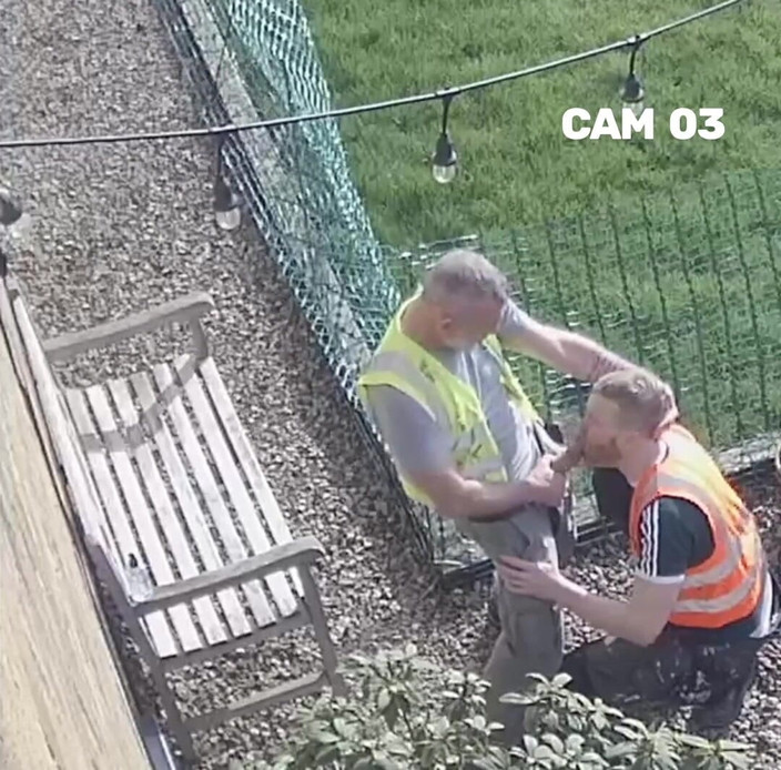 itapapixxl: Security Cam Caught the Old Mature Hung Boss with His...