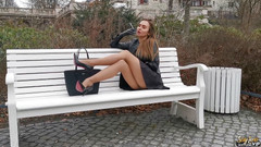 Goddess Lena: Io con i miei tacchi alti nel parco