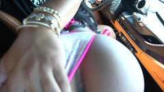 Teddy Tarantino: Nádherná Ebony Babe - Harley Dean - F8 Ferrari Kouření