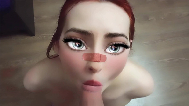 SexyFairyTale: Anime chica chupa dick