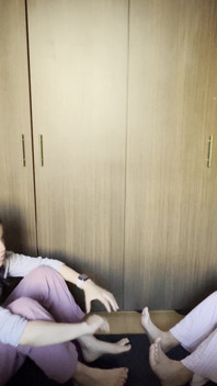 Lotta Lesbica Femminile a Piedi