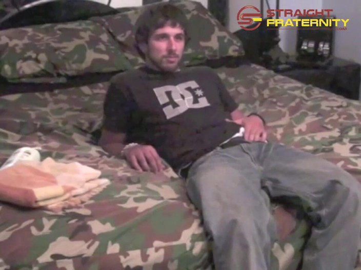 Straight Fraternity: My Straight Buddy Alec Jerking off